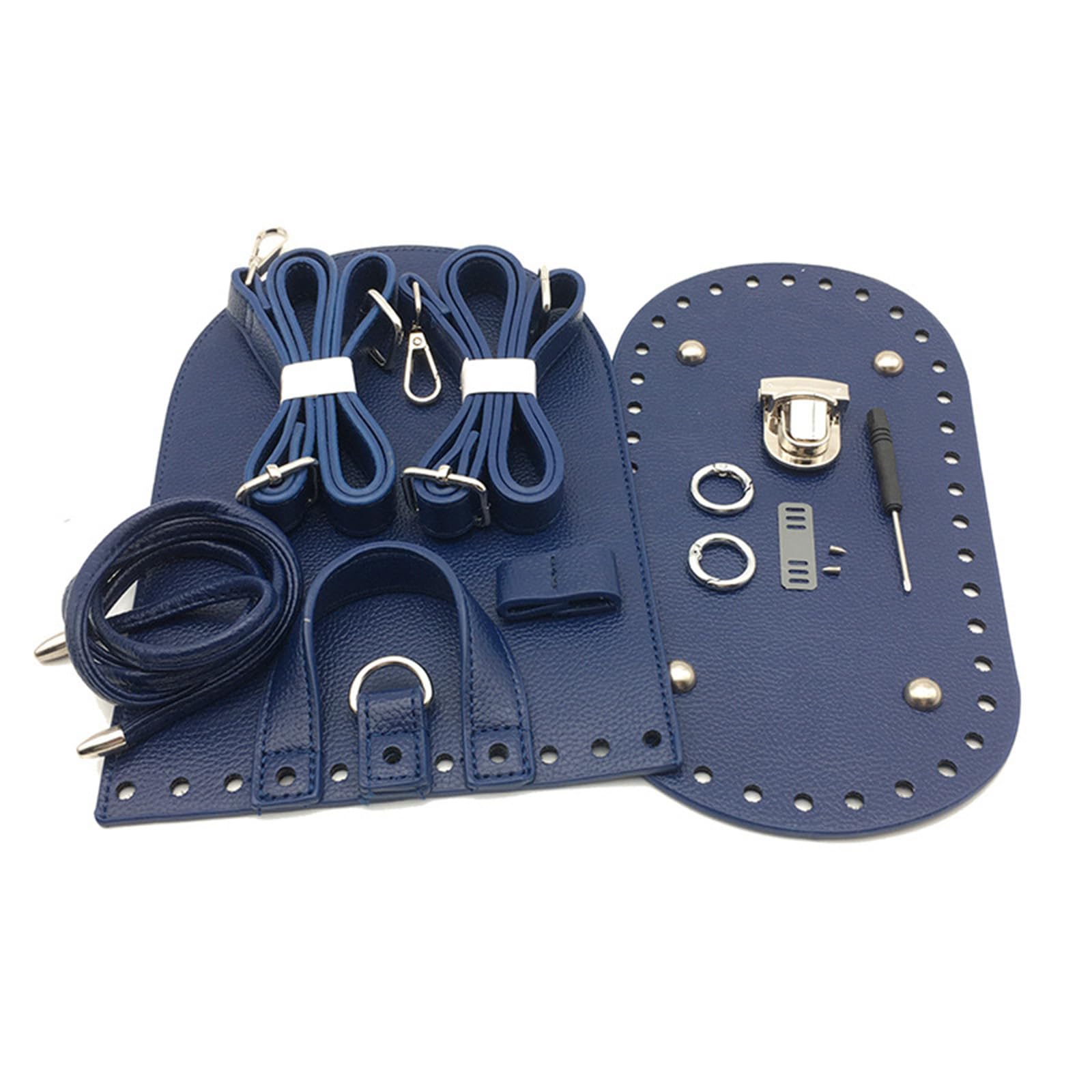 HDOYTXXM PU Leather Backpack Making Kits Bag Accessories Knitting Crochet Set for Pu Leather Backpack Kits