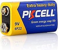 Vista 2 de Paquete de 6 baterías de larga vida 9V 9 voltios súper resistente batería 6F22 Juguetes Home USA