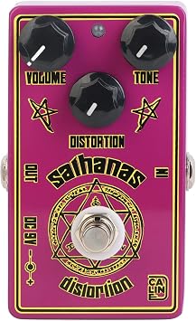 Caline CP-501S Salhanas Distortion Guitar Effect Pedal for Electric Guitar and Bass