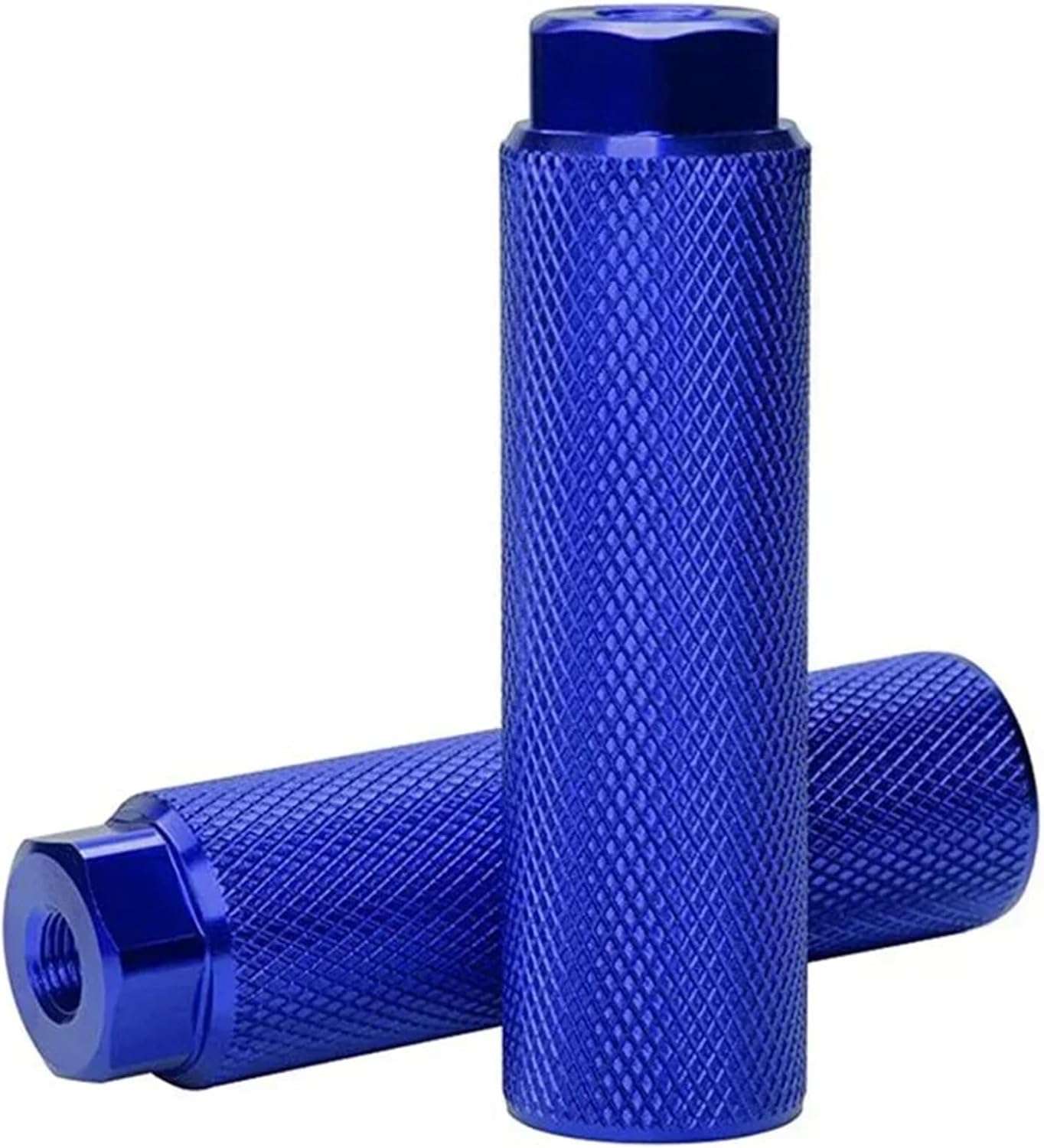 Bike Pegs 3 Pair Bike Pegs Aluminum Alloy, 3/8 Inch Axle Fit, Non-Slip Surface Foot Rests, Bicycle for Stunt Riding