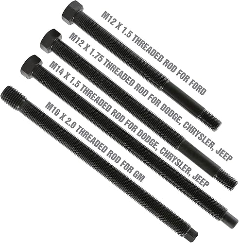 Miniatura 5 de OEMTOOLS 37306 Kit de instalación de equilibrador armónicopolea de largo alcance, sujetadores de forzado extra largos para poleas equilibradoras