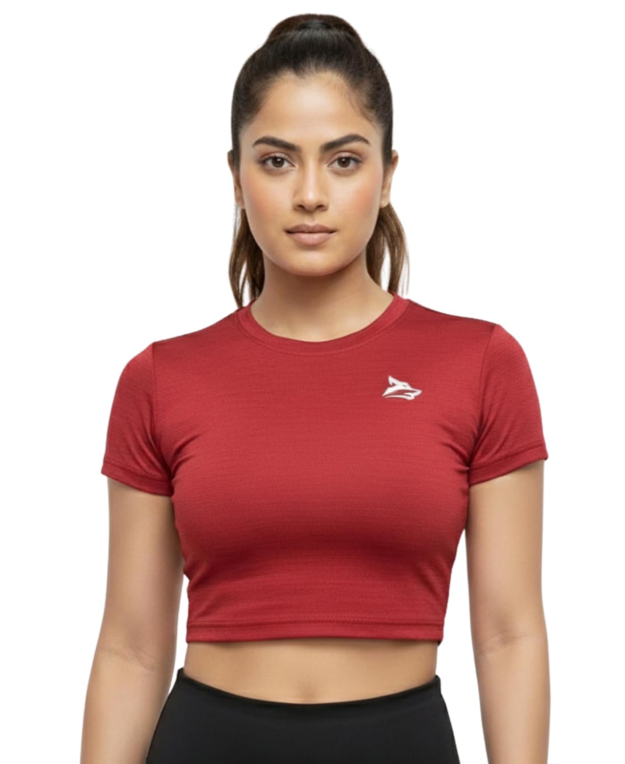 Gym Hound Short Sleeve Crop Top Tshirt for Women - High Stretch Spandex Polyester Workout Tshirt Tee -Moisture Wicking Wor... - Review, Price and Buying Guide