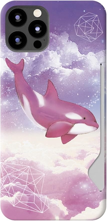 Amazon Co Jp 可愛い スマホケース Triangle Sky Pink Dolphin 三角形 空 ピンク イルカ キャラクター Iphone ケース 互換対応と Galaxy ケース 互換対応 ポリカーボネート ハード サイド スライド カード 収納 Ta Bts Fzl 18 X003 Galaxy 0 08 並行輸入品