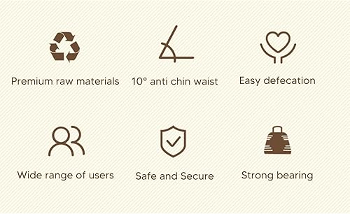 Miniatura 4 de Sartén de cama grande, para enfermería, espesar pendiente de 10 grados, cama postrada en la cama para mujeres embarazadas ancianas, material