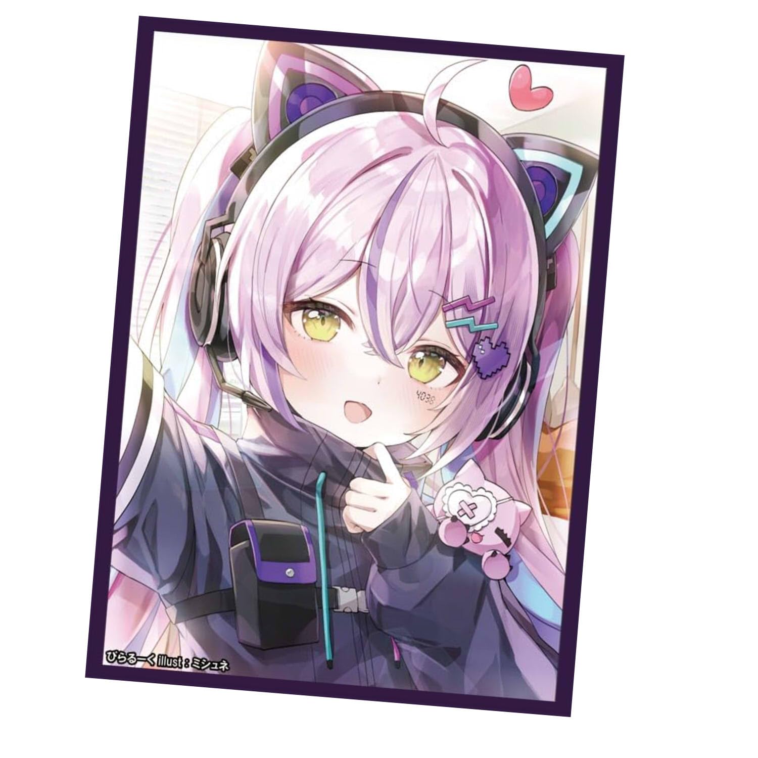 Amazon.co.jp: TCG カードスリーブ ぶいすぽっ! (紫宮るな A) : ホビー