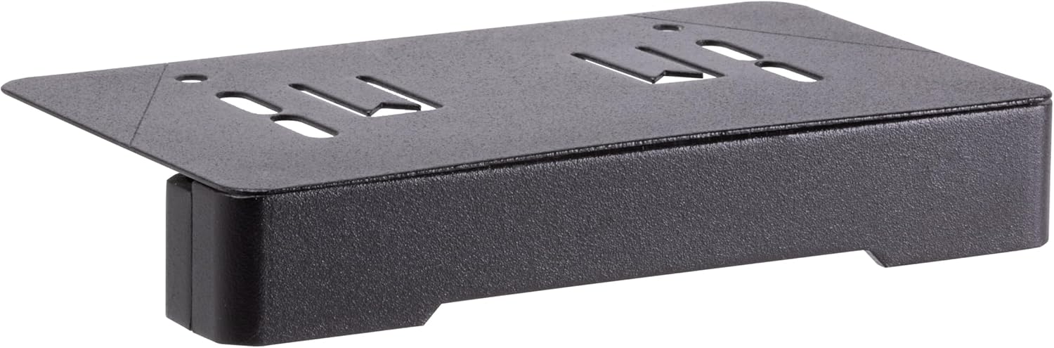 SPW Vista Professional Outdoor Lighting SL-4260-B-W-LB2ND Step Rail Brick Light Specialty Fixture with Aluminum Housing & Black Finish (Includes 2.5W 2950K LED Lamp Bulb)