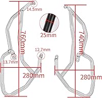 Vista 7 de Para Y.amaha Tracer 9 Tracer9 GT 2021 2022 2023 2024 Motocicleta Carretera Barras de choque Barra de jaula de acrobacias Protector de motor