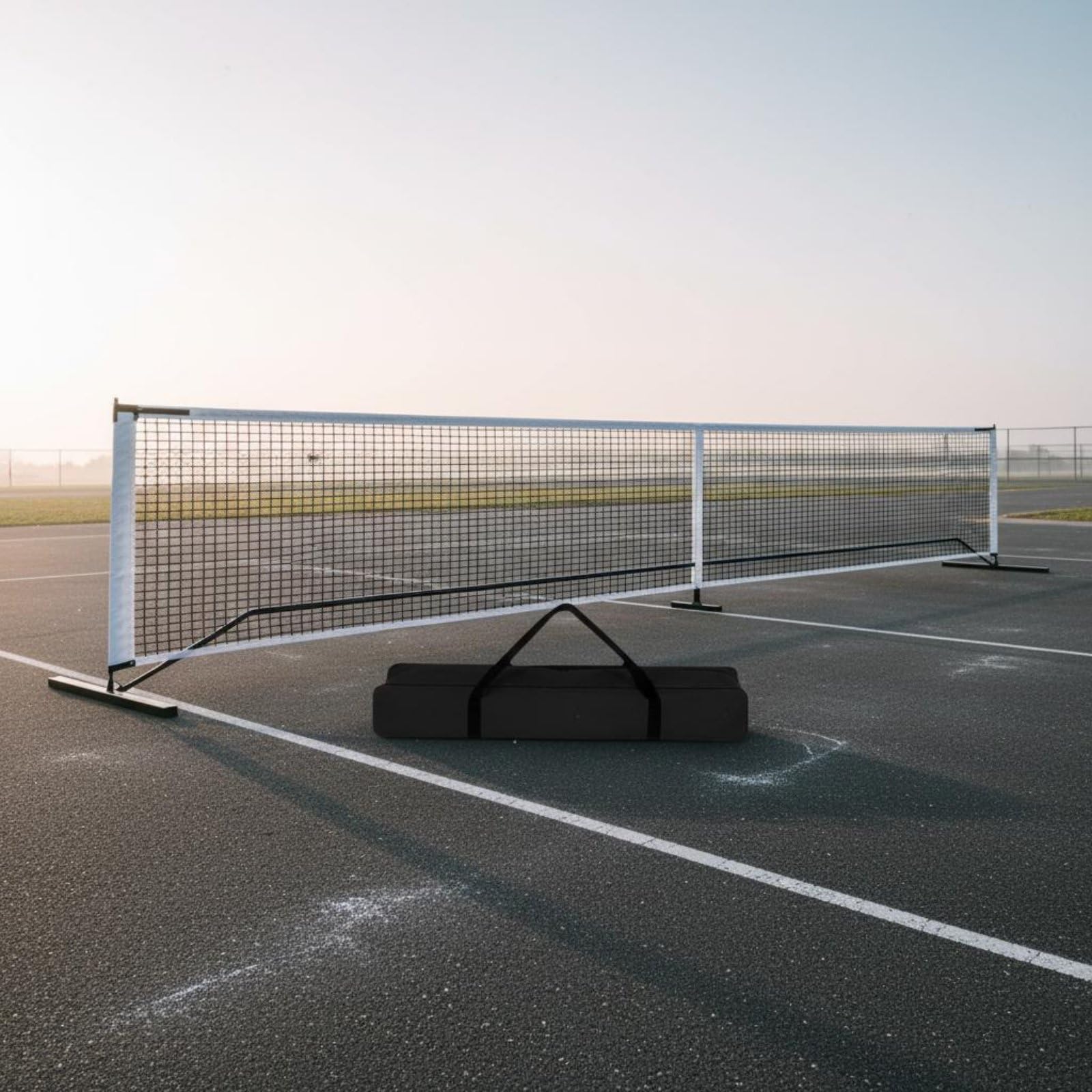 Rete da Pickleball Portatile Uso Interno Ed Esterno Rete da Pickleball Standard Leggero Attrezzatura Sportiva per Ragazzi, Allenamento, All'aperto