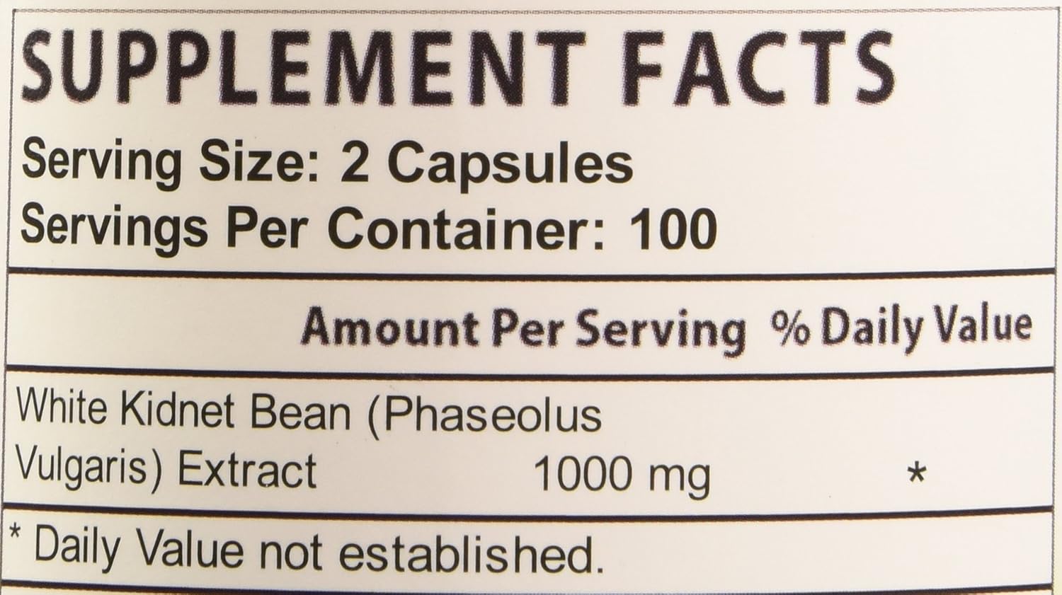 White Kidney Bean Extract, 200 Count 5 White Kidney Bean Extract, 200 Count - Image 3