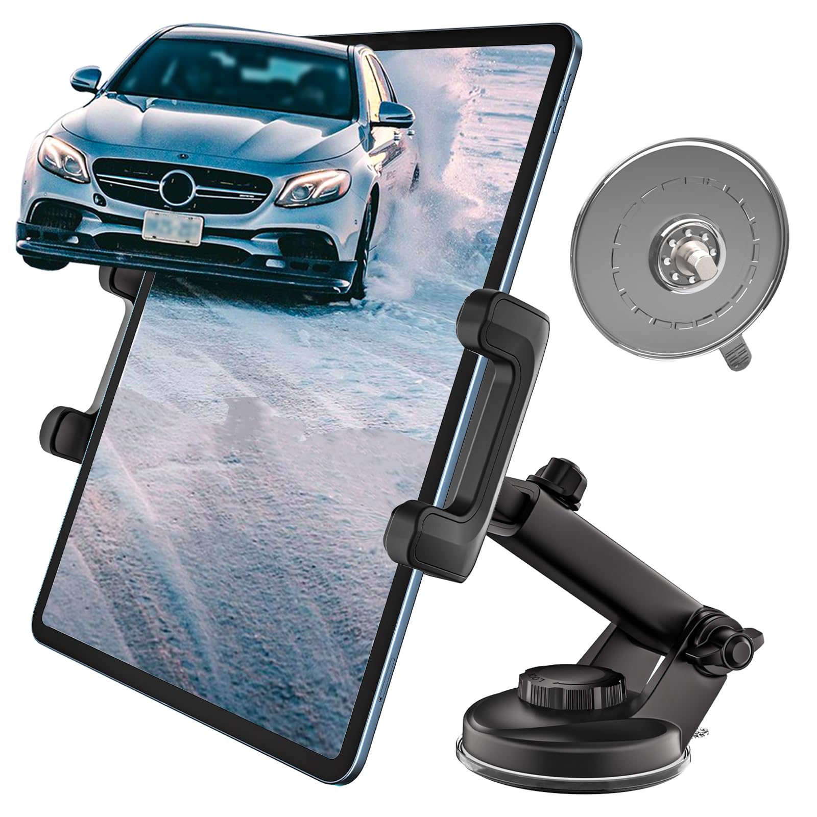 【スマホスタンド】車載ホルダー タブレットマウント テーブルホルダー DJ系 デミオ タブレットホルダー/スマホホルダー マルチタイプ