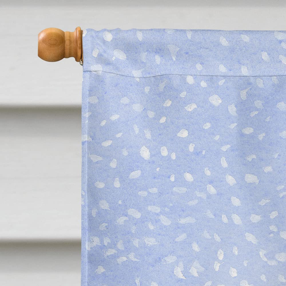 Bandiera In Tela Pesante Caroline Treasures Con Picchi Di Daphne Baxter – 71x101 Cm, Multicolore