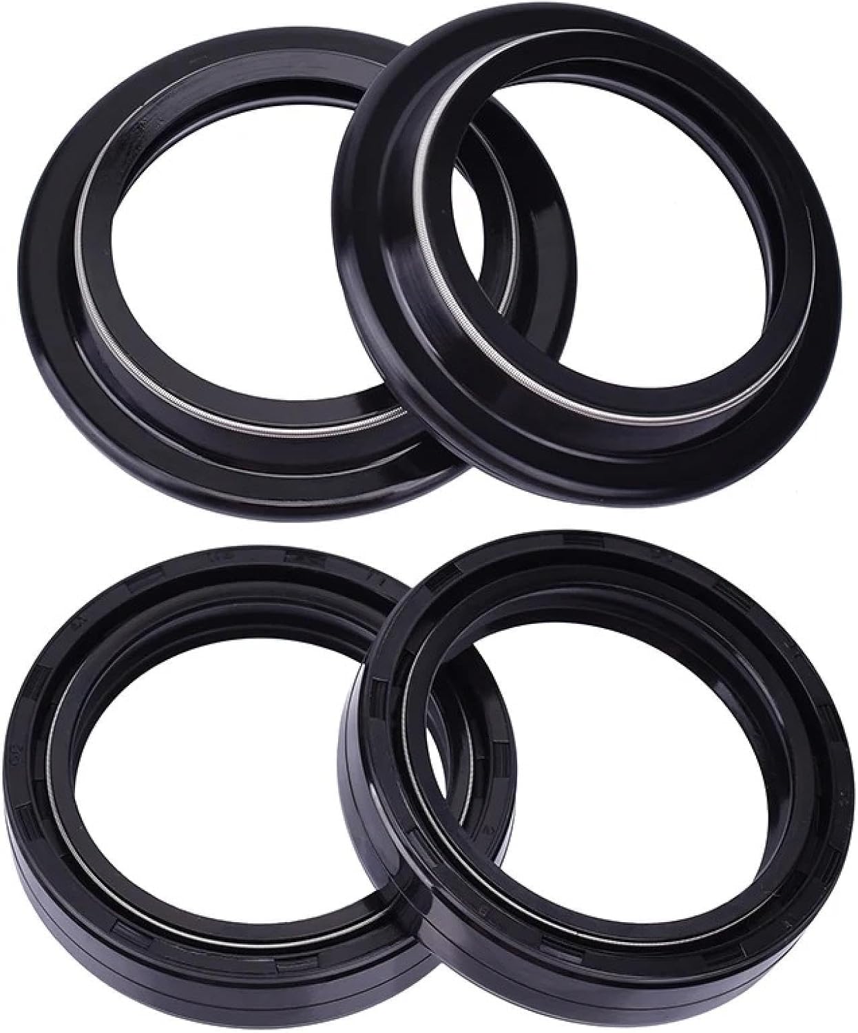 ノーブランド品 フロントフォーク ダストシール オイルシール に適合