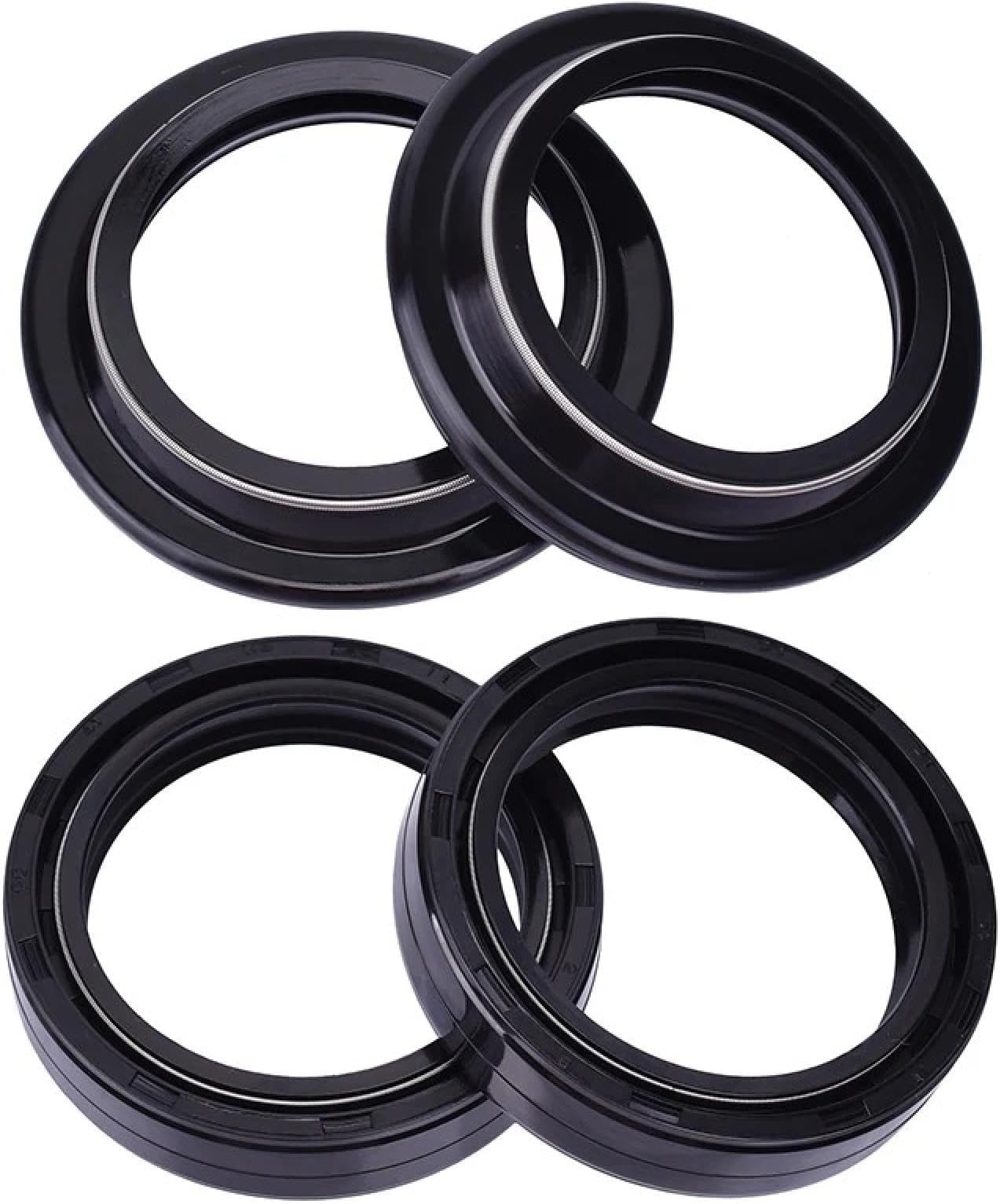 Motorcycle Fork & Dust Seal For 125 NS R 89-95 2pc/4pc/8/16pc 35x47x10.5 Front Fork Oil Seal Front Fork Oil Seal & Dust Cover