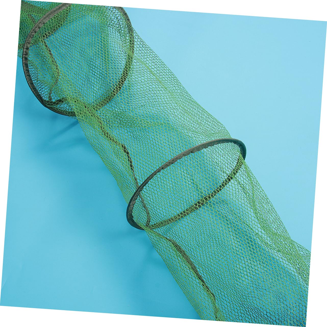 2 szt. Ochraniacz na ryby Krab Lure Okoń Vintage Lustro Ręczny Siatka na ryby Minnow Nets Fishing Cast Net Mesh Net Kabaretki Crawdad Sieć rybacka Sprzęt wędkarski Paski Bass Przenośny