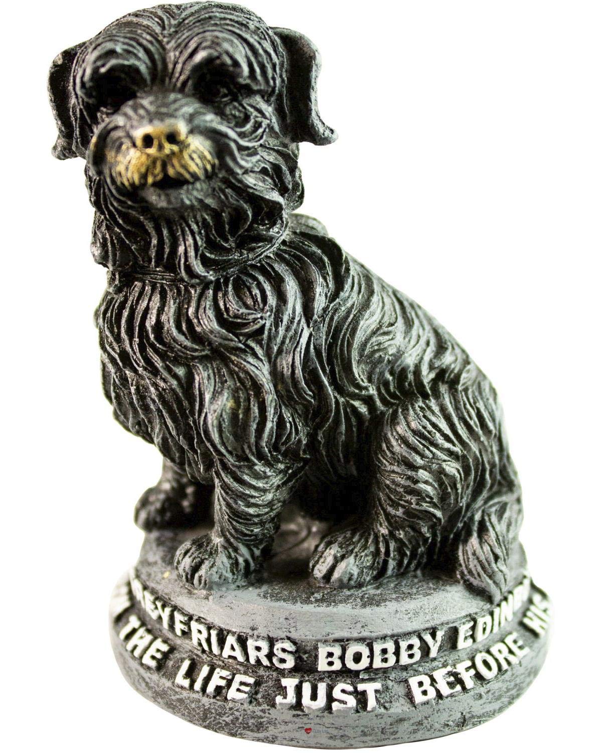 I LUV LTD Greyfriars Bobby Resin Statue Monument Skye Terrier Small