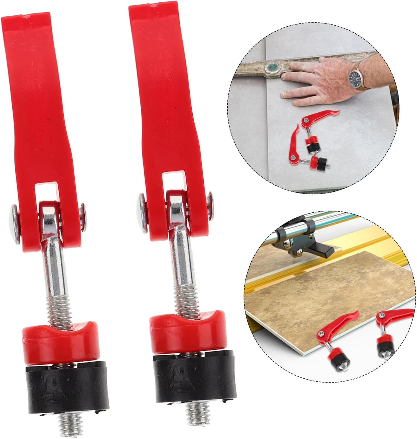 2pcs Manual Tile Cutter Screw Fastening Part Durable Pressing Screw Attachment for Easy Adjustment Smooth Operation Replacement for Tile Cutter Tools