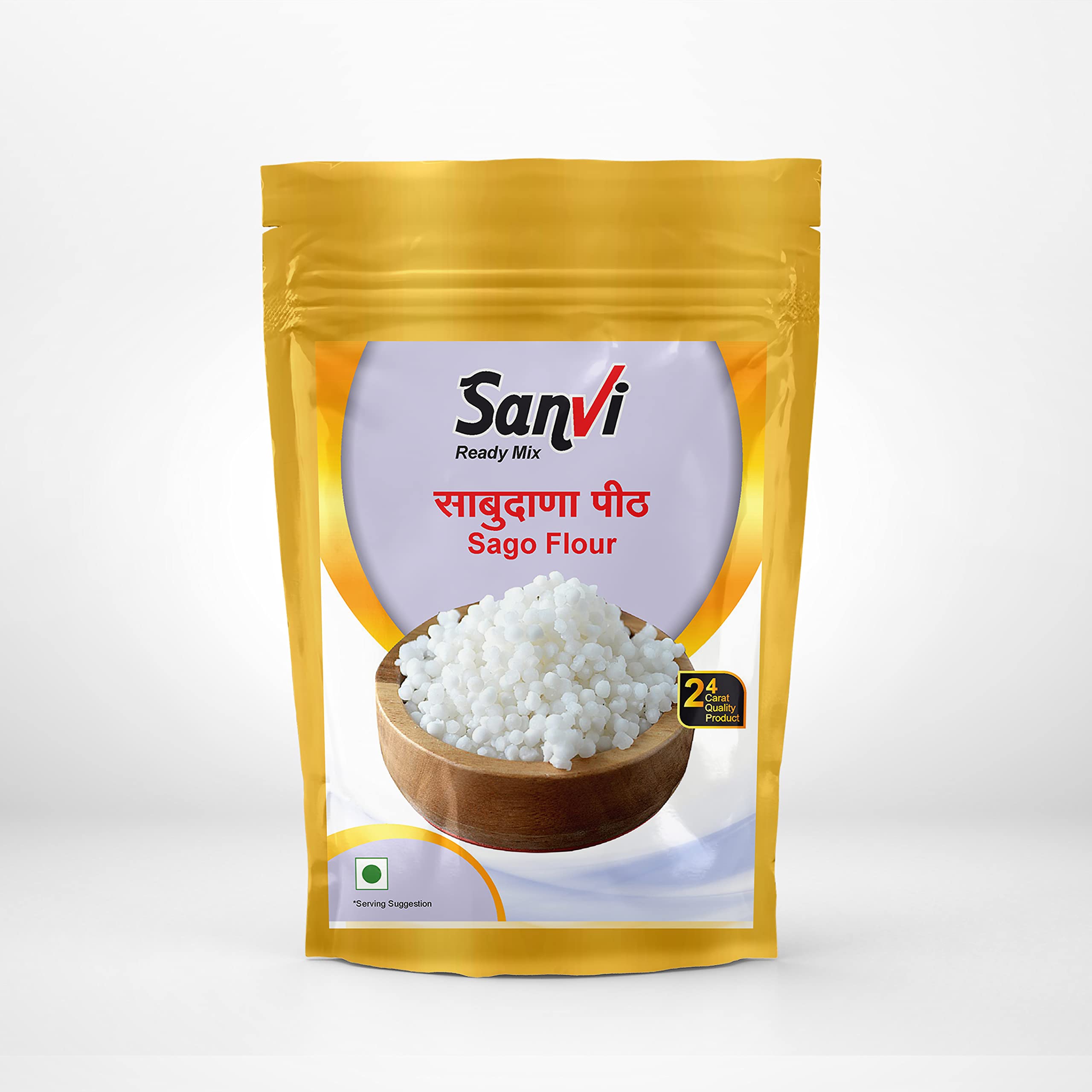 Sago Flour | Sabudana Atta | साबुदाणा पीठ 200g | Sago Atta | Food for Fasting | Best Breakfast | For Healthy Delicious Cooking | Healthy Snacks | Easy To Cook 200g