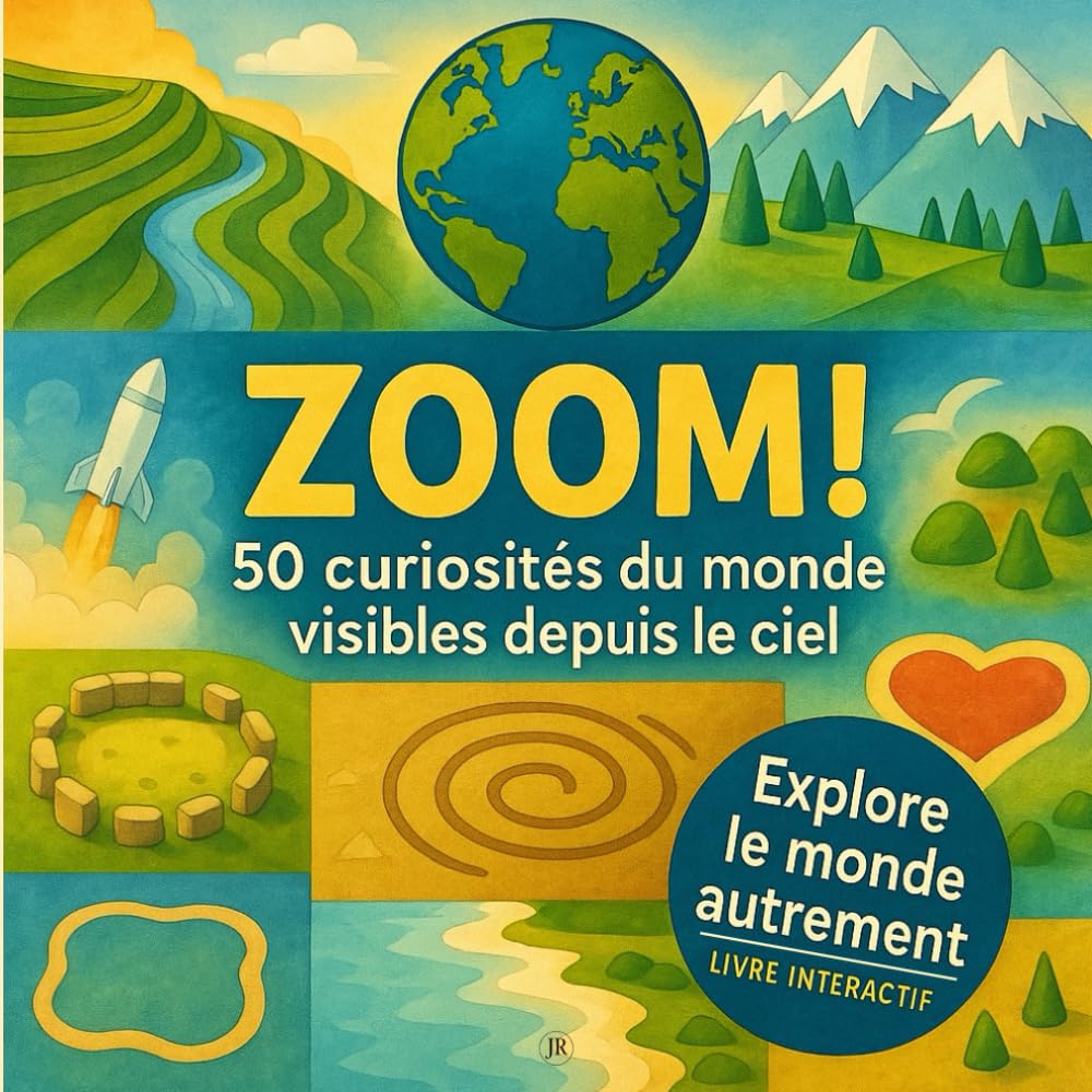 ZOOM! : Un concept inédit pour enfants curieux dès 8 ans | Livre interactif avec QR codes, découvertes visuelles, anecdotes insolites et apprentissage ludique