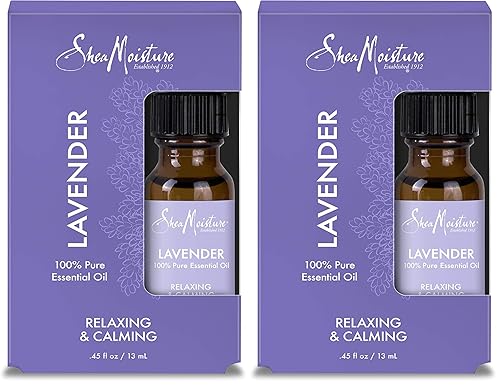 Miniatura 10 de Sheamoisture Aceite esencial 100% puro para elevar y energizar aceite corporal de menta, sin sulfatos y sin parabenos, 0.45 onzas