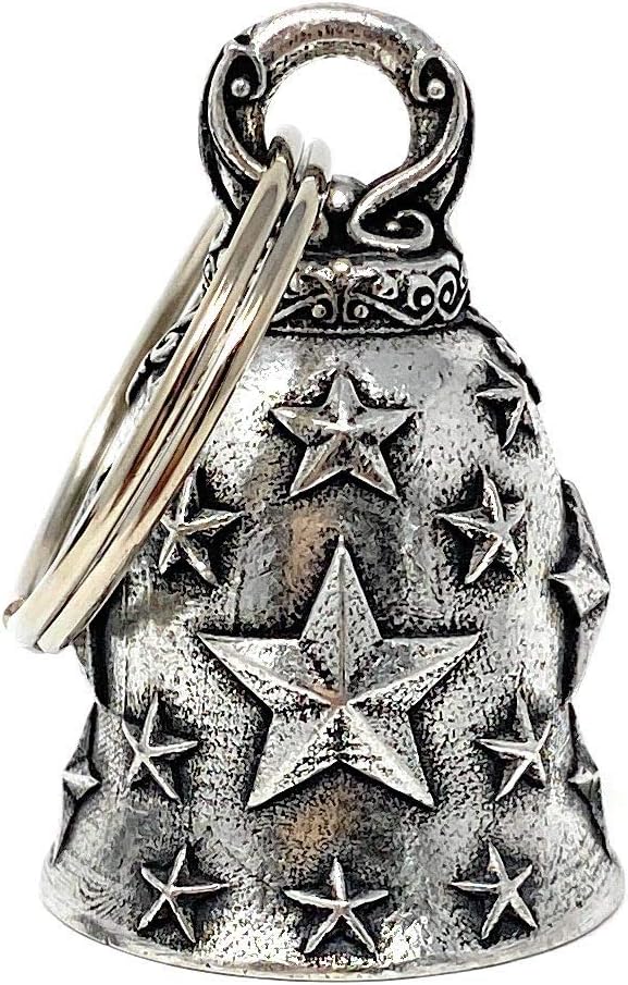 Bravo Bells Star Bell - Biker Bell Accessory or Key Chain for Good Luck on The Road