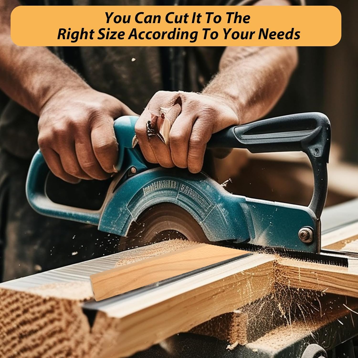 DAJAVE 8 Pack 16 Inch Wood Drawer Slides, Classic Traditional Wooden Center Guide Track, Wood Drawer Glides Rails Replacement Kit