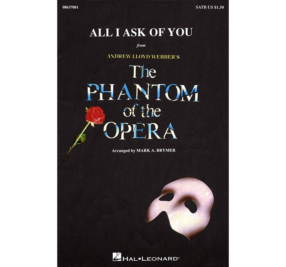 Andrew Lloyd Webber,Charles Hart,Richard Stilgoe: All I ask of you