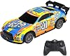 Toy 2.4 Ghz RC Full Function LED Light Body 1:22 Rechargeable Remote Control Drift Trolley yellow