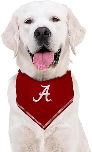 Miniatura 4 de NCAA Alabama Crimson Tide - Bandana con corbata, pequeñamediana. Bandana para perro, babero para mascotas, gatos, perros, el mejor día del juego,