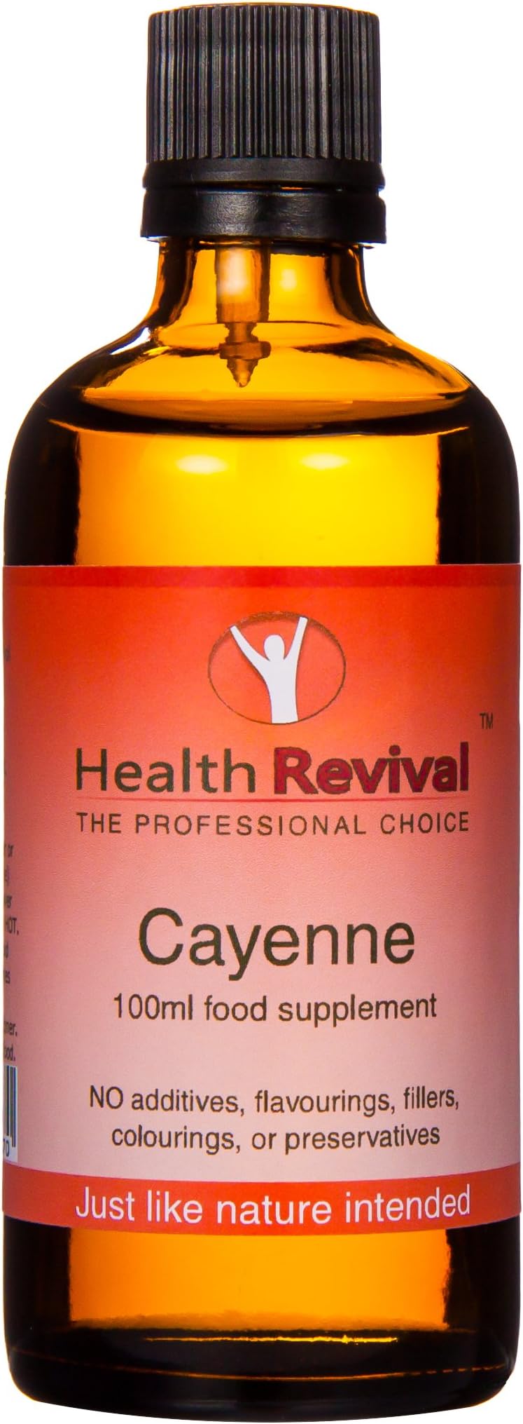 Health Revival Habenero Cayenne Pepper Tincture - Up to 180,000 Heat Units - 100ML