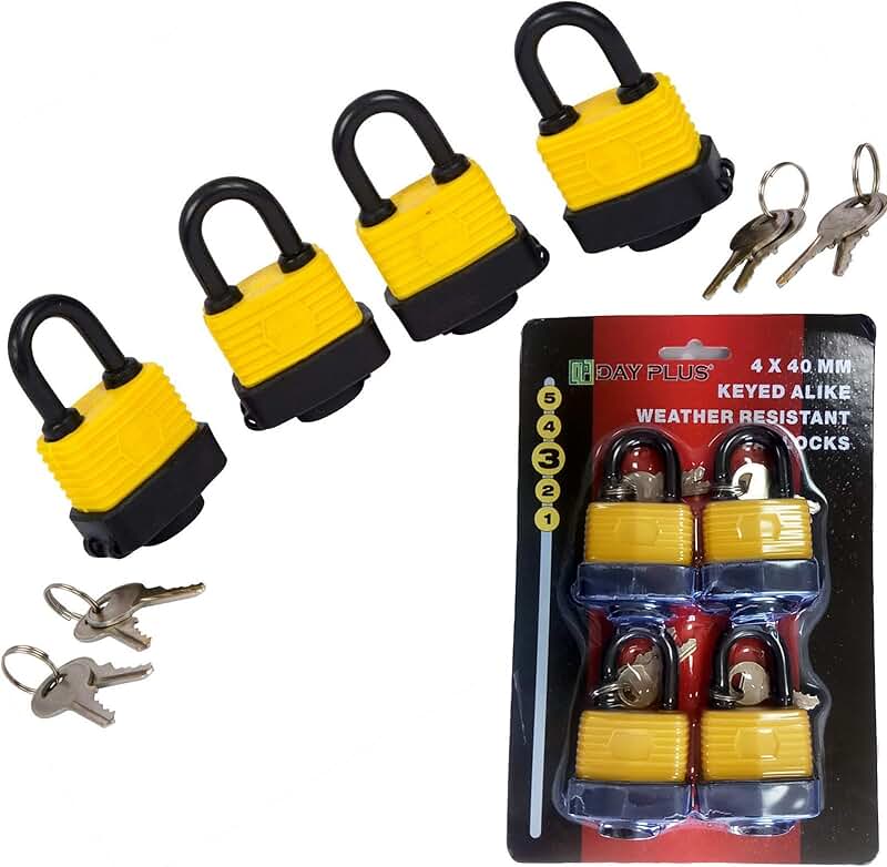 Keyed Padlocks Amazon.co.uk