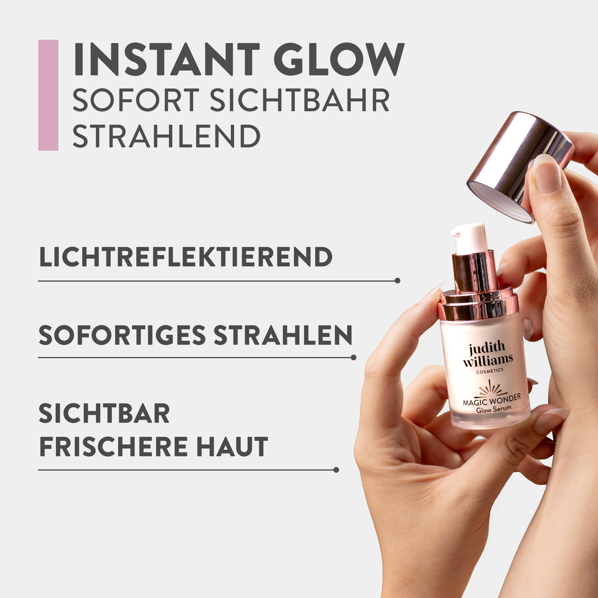 Judith Williams Cosmetics Sofort-Glow-Serum Set, 2x30 ml
