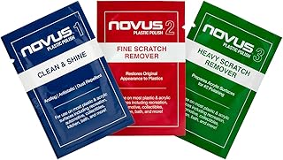 NOVUS Plastic Polish & Scratch Remover Sample Pack Set | 1 Pack