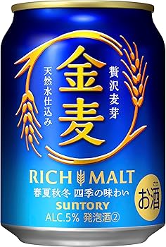 Amazon.co.jp: 金麦 250ml 24本 [ サントリー ビール 新ジャンル 発泡 Amazon.co.jp: 金麦 250ml 24本 [ サントリー ビール 新ジャンル 発泡