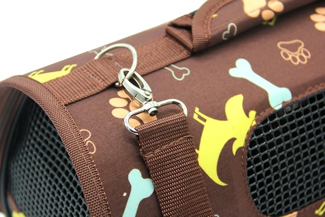 Foto 3 de 3 de BPS® Transportín Portador Bolsa Bolso de Tela para Mascotas Perros Gatos Animales Transportadoras 3 Tamaños…