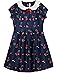 Janie and Jack Navy Floral Dress (Toddler/Little Kids/Big Kids) - Main View