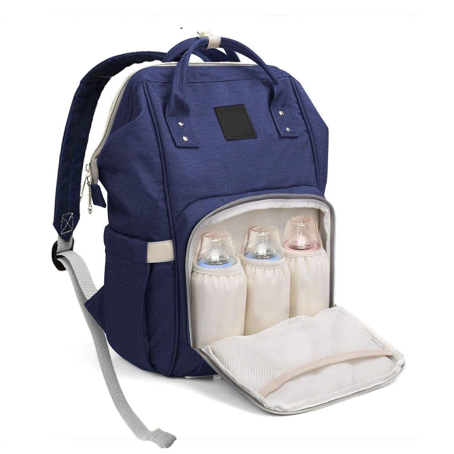 Mobhada Diaper Bags for Mom Travel Basic Edition (Navy Blue) 2
