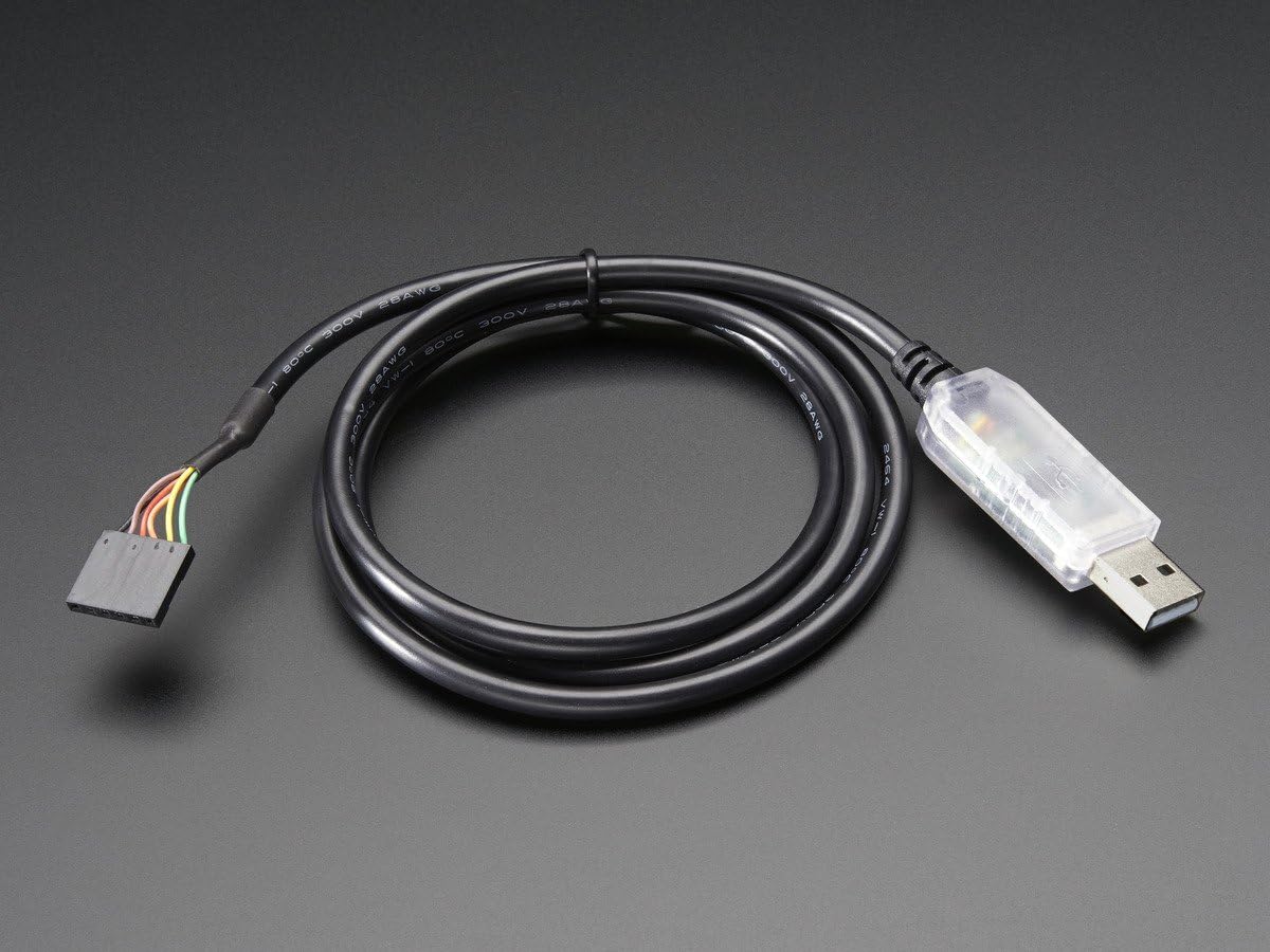 Adafruit FTDI Serial TTL-232 USB Cable [ADA70]
