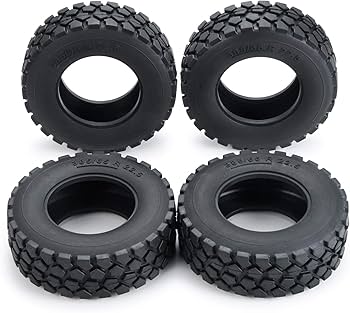 Amazon | ラジコン カー ビードロックホイールリムゴム製タイヤ For