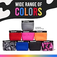 Vista 8 de Club Scrub Bolsa de limpieza para palos de golf y pelotas de golf, forro impermeable con tecnología de cara limpia, clip desmontable, lavable a