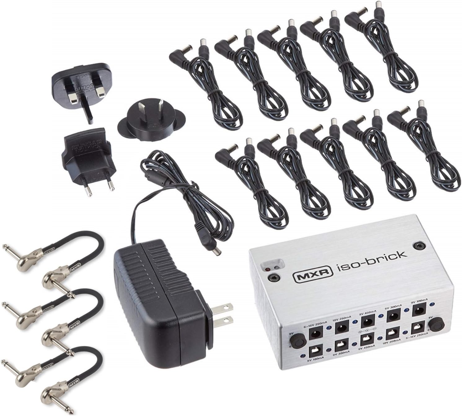 M238 Iso-Brick Power Supply Bundle with 3 x Senor Patch Cables