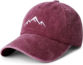 EoslyaBaseball Cap Mens - Peak Embroidery Classic Washed Vintage Relxed Dad Cap Adjustable Summer Sun Hat Sports Strapback Cap for Men Outdoor UK