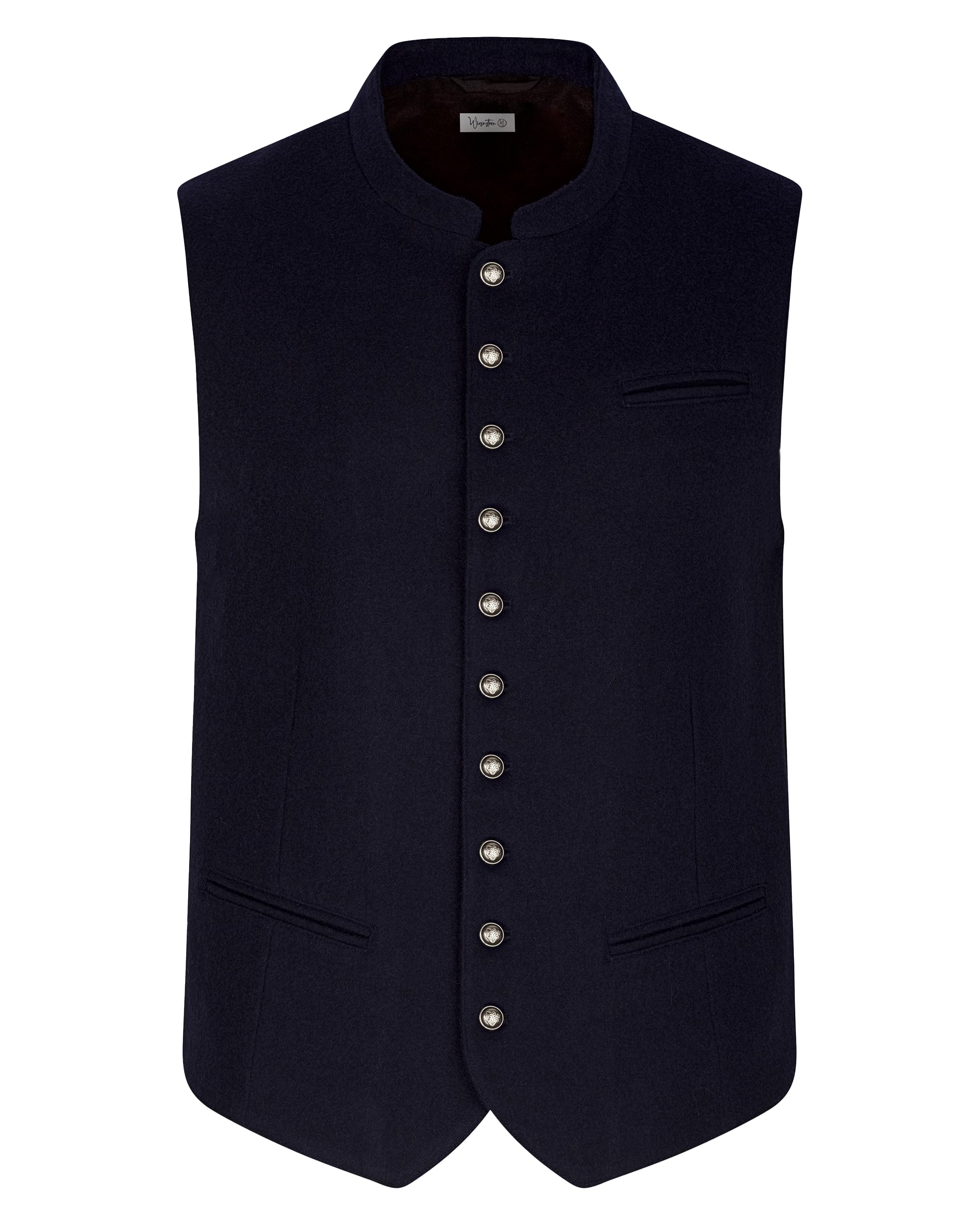 Trachtenweste Midnight Blue – Robuste & hochwertige Trachtenweste für Herren, perfekt für das Oktoberfest – Optimale Passform