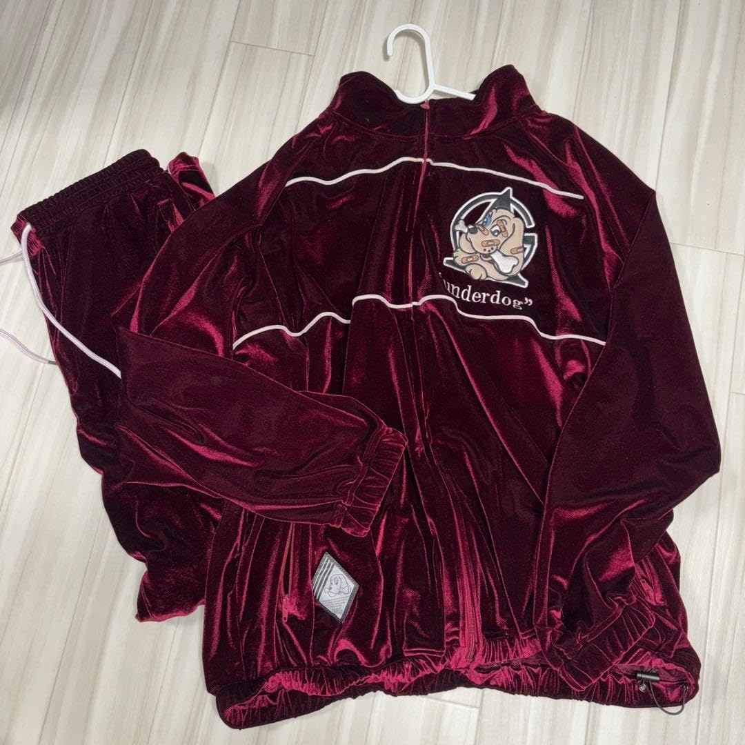 galfy ガルフィー セットアップ ジャージ上下 ベロア調 GALFY