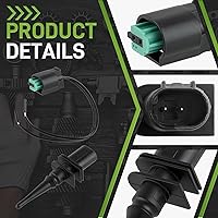 Vista 2 de 65816905133 Sensor de temperatura de aire ambiente exterior con conector de cableado 65816905050 Compatible con BM 128i Compatible con 323i