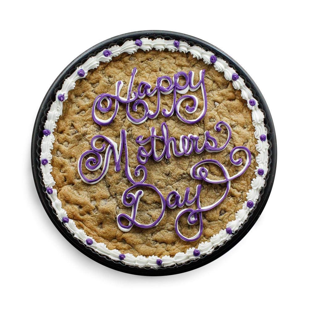 The Great Cookie 13-inch Happy Mother's Day Giant Cookie Cake (Chocolate Chip)