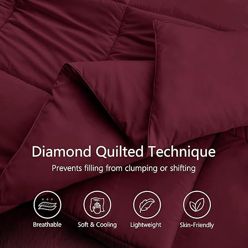 Miniatura 37 de Edredón de lujo, refrescante/suave/abrigador/de plumón alternativo en espiral 4D, 8 correas en las esquinas, para cualquier temporada/estilo Edredón