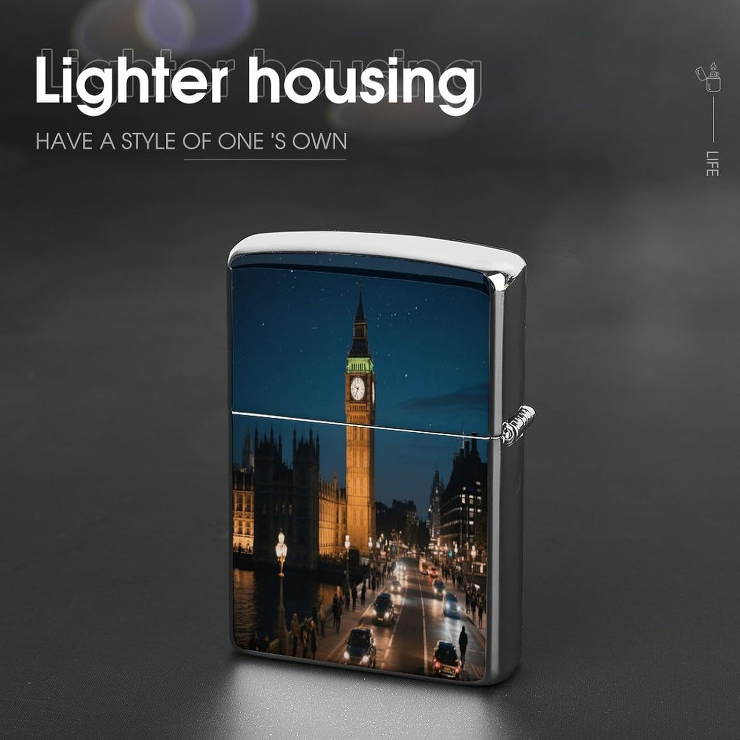 Big Ben Lighter Case Cover Holder Lighter Sleeve