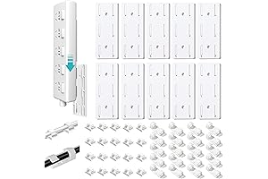 Riamah Adhesive Punch Free Socket Holder