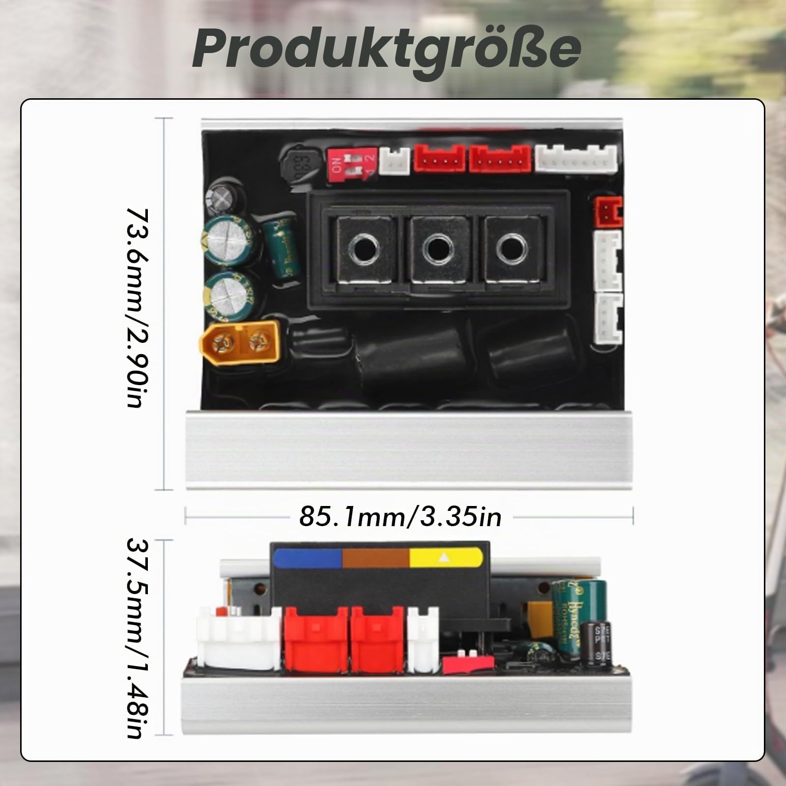 Controller G2 Elektroroller kompatibel mit Segway Ninebot MAX G2 KickScooter, Elektroroller Hauptplatinen Steuermodul, Version Controller Teile Motherboard, Max Geschwindigkeit 35km/h