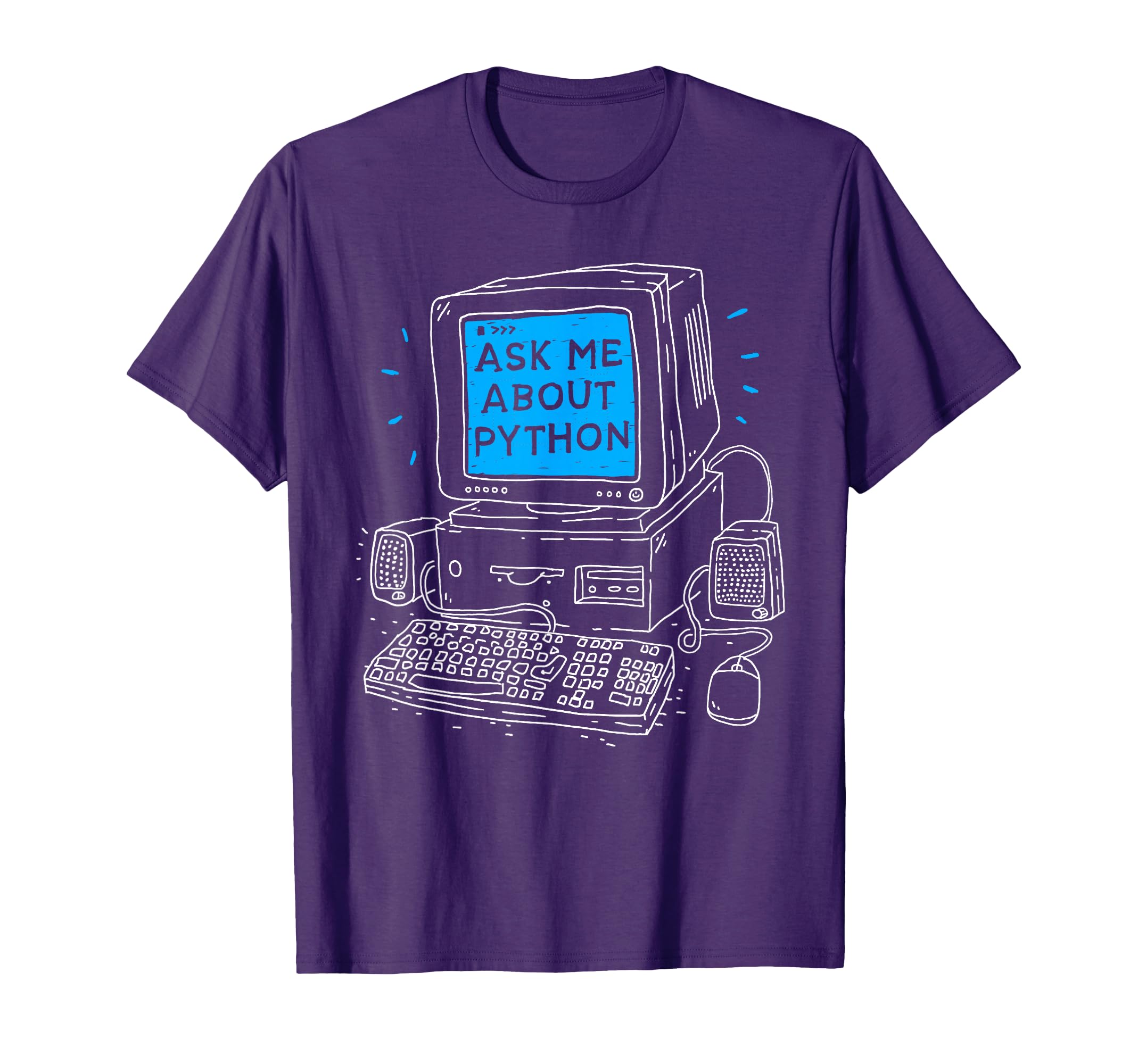 Snapklik.com : Ask Me About Python - Python Programming Shirt & Coding ...